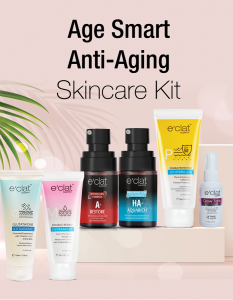 eclat age smart anti aging skincare kit