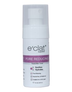 e'clat superior pore reducing facial mist toner 50ml