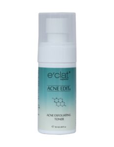 e'clat superior acne edit exfoliating toner 50 ml